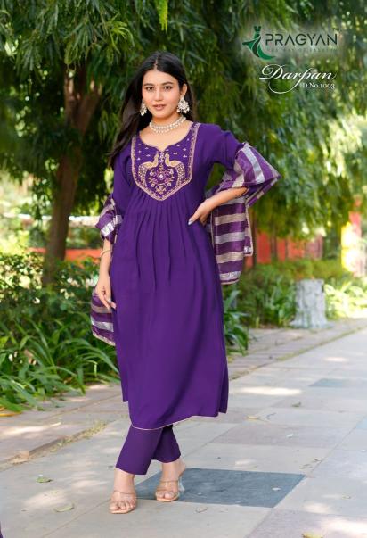Pragyan darpan vol 1 gown style wholesale market for kurtis in hyderabad